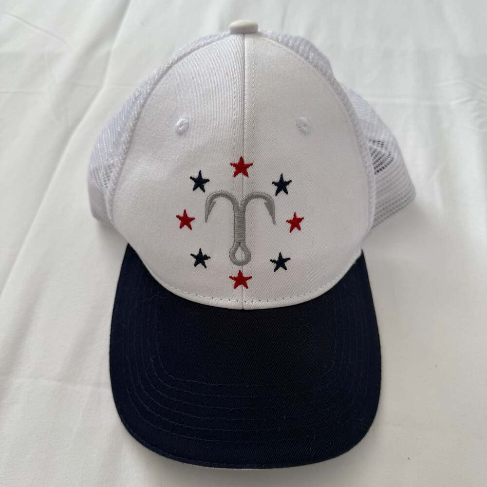 Melonwear Hook & Tackle Stars and Stripes Treble Hook Trucker Hat